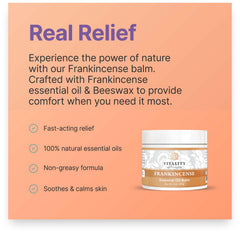 Vitality Balm Encens – crème-corps, apaise et protège les zones sèches.