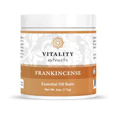Vitality Frankincense Balm dans son pot, hydratation profonde pour peau sèche