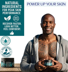 Emballage élégant de VITALSKINOIL Beurre corp pour hommes