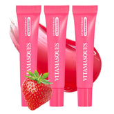 Vitamasques baume à lèvres fraise, texture nourrissante et hydratation durable