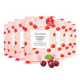 Vitamasques pack7 masques hydratants pour une peau éclatante.