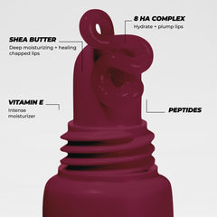 Vitamasques Lip Butter Balm Berry Jam texture prête à l'application rapide