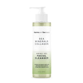 Amino Gel Nettoyant Visage de VITAMINS AND SEA BEAUTY, bouteille élégante netoyant sans dessécher