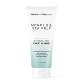 VITAMINS AND SEA BEAUTY gommage exfoliant huile-de-monoi révèle peau douce et éclatante.