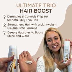 VITAMINS hair cosmetics Controle frisottis et brillance naturelle