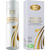 VITAMINS hair cosmetics Keratin Shampoo en bouteille sans sulfate.