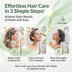 Brillance naturelle renforcée par l’huile d’argan.