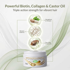 VITAMINS Keratine Masque: réparation des pointes et brillance retrouvée.