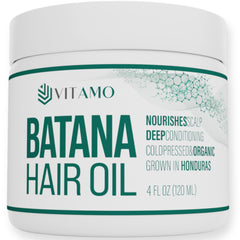Vitamo Batana huile cheveux bouteille - brillance naturelle et soin quotidien.