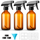 Bouteille Vitreaux ambrée 8oz avec pompe réglable pour une application précise.