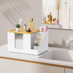 VITVITI design clair et bambou apporte une touche naturelle à la salle de bain.
