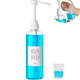 Vitviti distributeur bain-bouche avec pompe grande capacité, dosage précis.