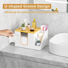 VITVITI support-brosse-dents et serviettes pour rangement pratique dans la salle de bain.
