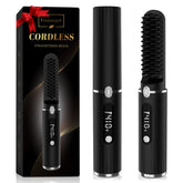 Viuyougor brosse chauffante barbe écran clair pour un coiffage rapide