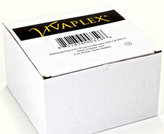 Détail des bouteilles ambrées Vivaplex et des gouttes en verre.