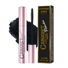 Flacon du mascara Cabaret Premiere de Vivienne Sabó pour un regard élégant et durable.
