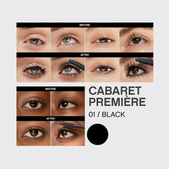 Mascara Cabaret Premiere Vivienne Sabó – brosse mini pour une application précise.