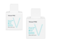 Viviscal Professional shampoing, flacon epais vu de pres pour cheveux volumineux.