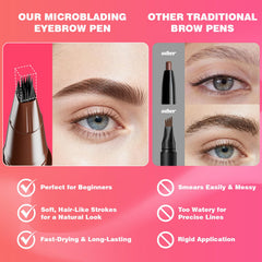 Vivitan Stylo Sourcils traits poil à poil pour un rendu naturel