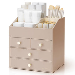 Vlando produit l organisseur maquillage grand capacite prêt à ranger proprement.