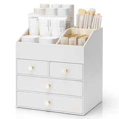 Vlando organisateur maquillage plan de travail, grande capacité pour cosmétiques.