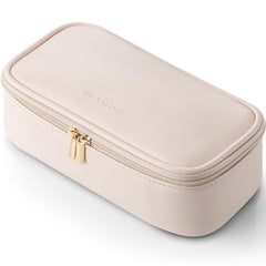 Trousse Vlando Maquillage Voyage abricot-rose, organisation pratique pour voyage.