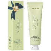 Voesh Crème végane pour le corps au thé vert, hydratation veloutée.