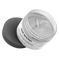 VOLLUCK Cire cheveux argent gris, emballage compact et prêt à l’emploi.
