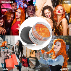 VOLLUCK cire colorante orange dégage un parfum frais pendant l’utilisation.