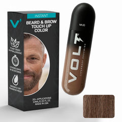 VOLT Grooming Color, bouteille brun, couleur temporaire idéale pour barbe.