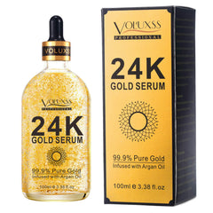 Voluxss 24K Gold Serum visage, éclat et hydratation durable