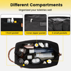 Vorspack sac de toilettes avec organisation interne pour garder les accessoires séparés.