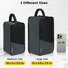 Vorspack sacoche toilette voyage, compartiment principal spacieux pour vos articles.