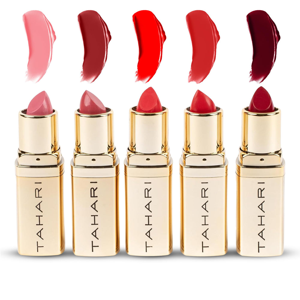 VOTUM Tahari rouge mat élégant pour une tenue durable.