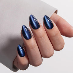 VSALON onglets bleu oeil de chat rapide, pose en minutes