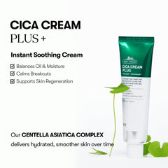 VT COSMETICS Cica Cream Plus: Apaisement Centella, calme irritations et imperfections.