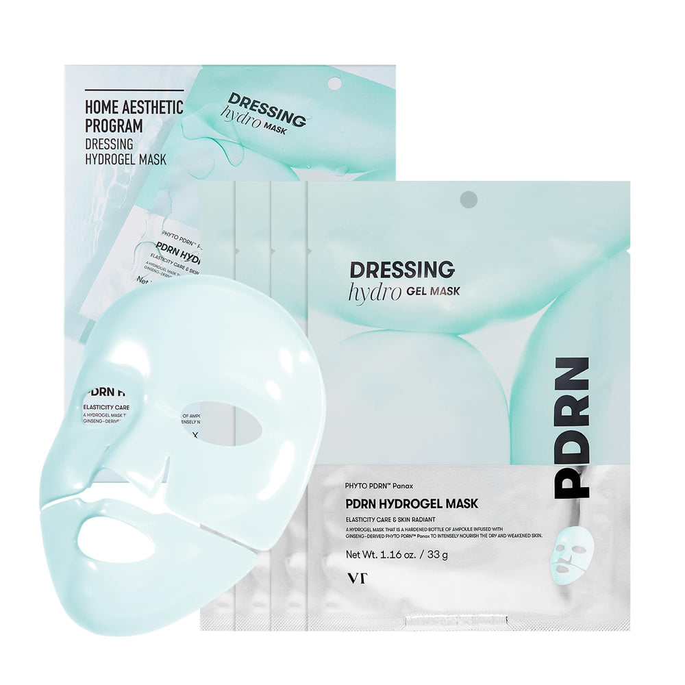 VT COSMETICS PDRN Hydrogel Masque Visage : hydratation intense et vitalité.