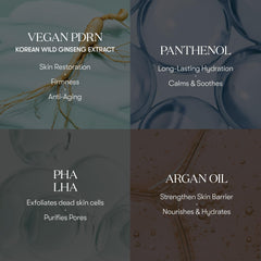 PDRN vegan et huiles végétales nourrissantes pour la peau