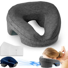VVB oreiller-face-down-lit-confort: soutien confortable lors de massages sur lit