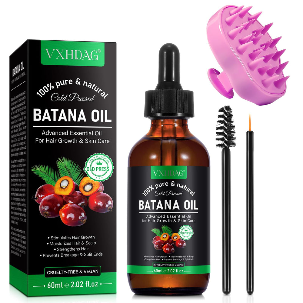 VXHDAG Batana huile – bouteille prête, soin naturel pour cheveux et peau.