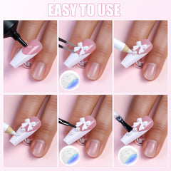 VYNELLE noeuds - motifs ongulaires pour un nail art raffiné