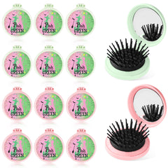 Brosse-cheveux sorcière et princesse Vynium, pack 12, idéal pour cadeaux et fêtes.
