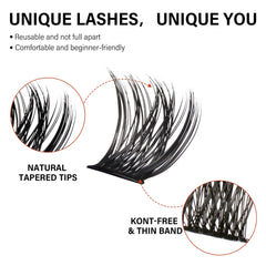 VYRILA fibre 0-07mm: toucher doux et léger pour un dégradé naturel.