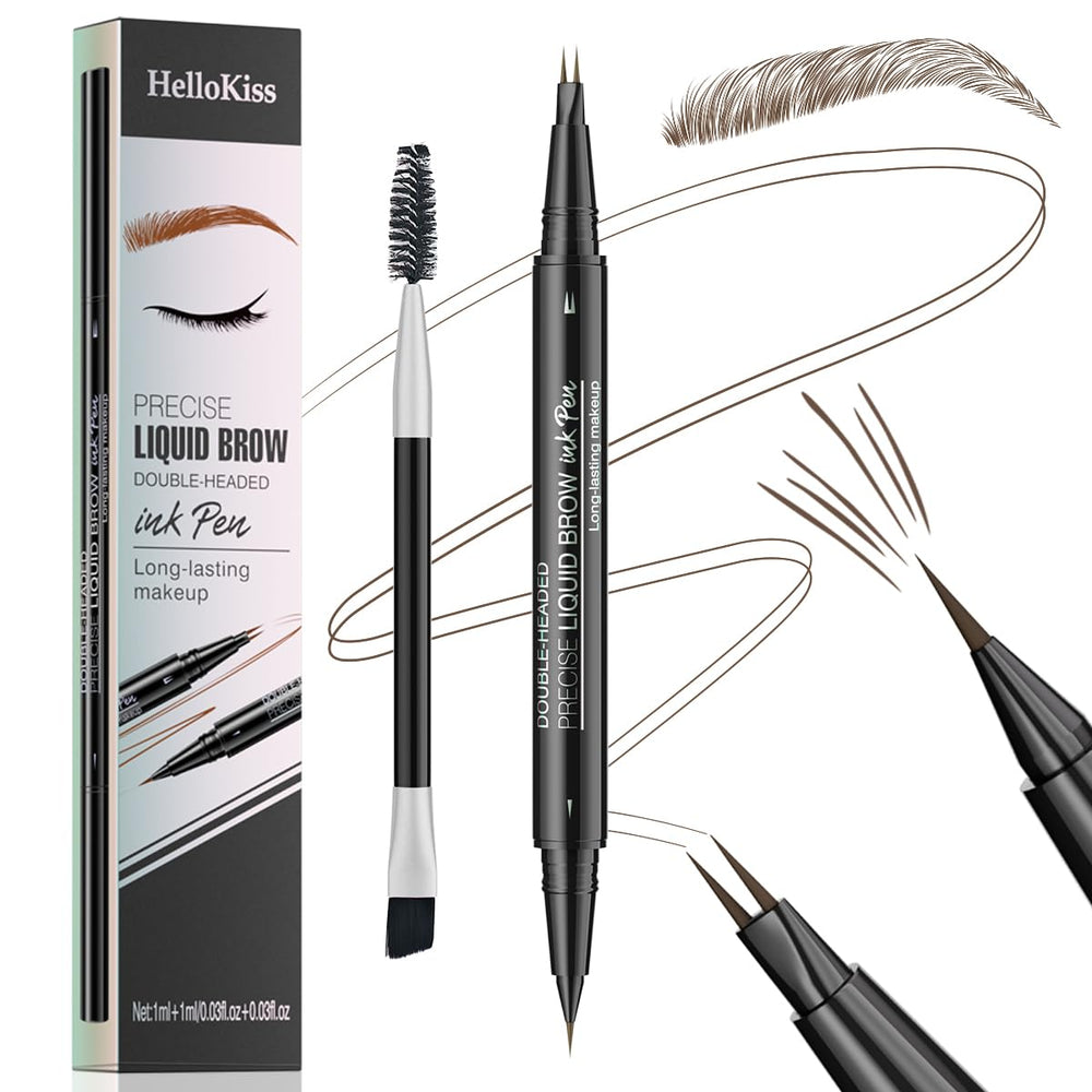 Crayon sourcils microblading 2 en 1 de W3W pour des traits naturels et durables.