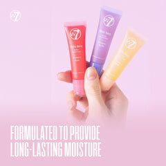 Tubes fraise du W7 Gloss Away Trio pour une douceur fruitée.