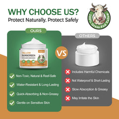 Wagomars Écran Solaire Tallow ingrédients naturels : base nourrissante et non toxique.