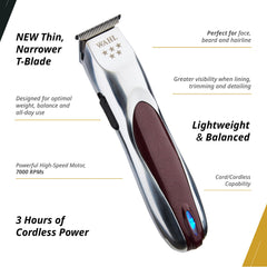 Wahl Professional Align Trimmer autonomie 180 minutes pour sessions prolongees