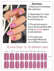 Wahrshei Plum Cat Eye adhérence fiable et protection des ongles naturels.