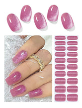 Wahrshei Plum Cat Eye stickers gel prune pour un look élégant et durable.
