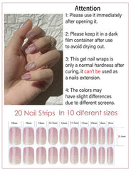 Pose rapide des Strips Gel Wahrshei sur ongles à la maison